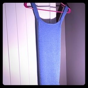 ITALIAN YARN top with open back (never worn)